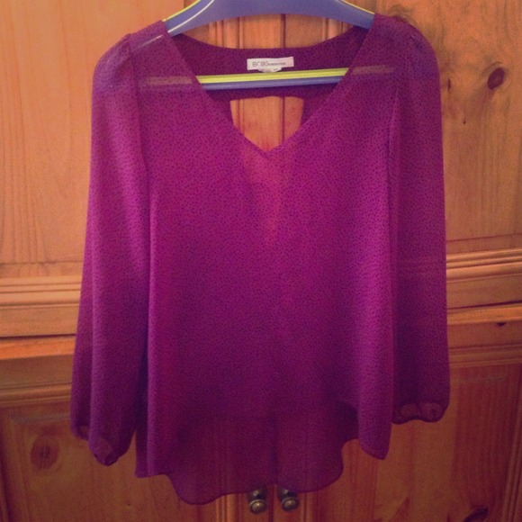 BCBG purple blouse Black Friday 50% off