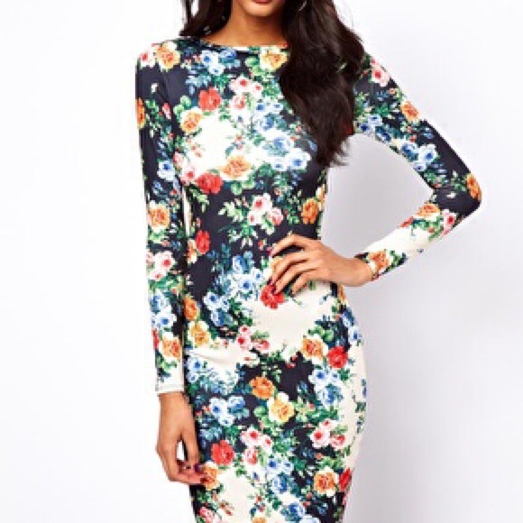 ASOS Petite Exclusive Bodycon Dress