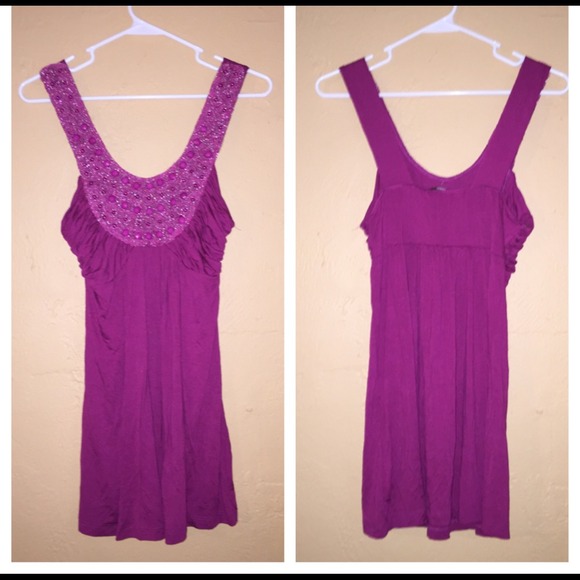 ❌SOLD❌Soprano Beaded tank - Picture 2 of 3