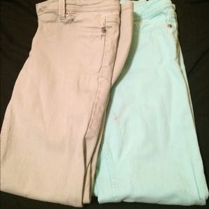 2 pairs of wet seal Jeggings