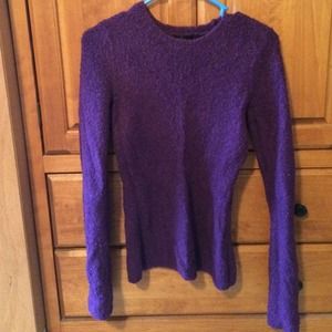 Soft purple sweater