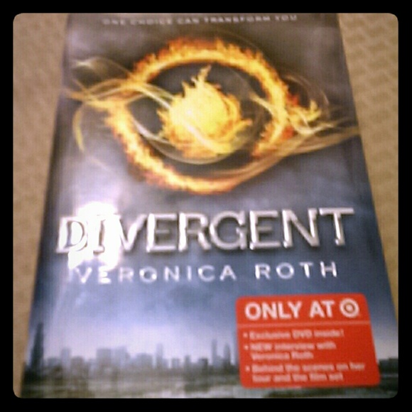 Hard cover divergent novel