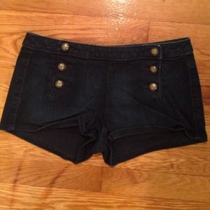 Denim sailor shorts