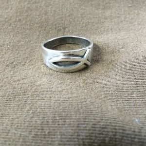 James Avery Ichthus men's Ring