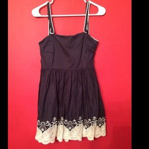 Navy Lace Dress
