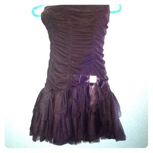 Black Deb dress