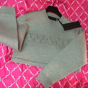 Alexander wang x H&M WANG SWEATER with string bag