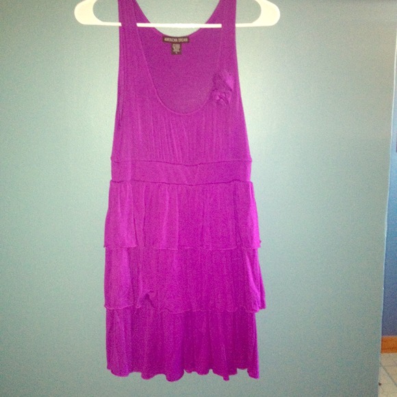 Simple purple dress