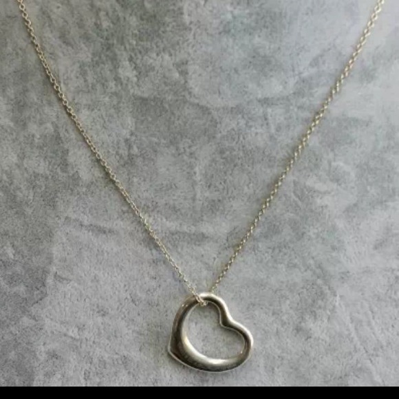 Tiffany & Co. Large open heart necklace - Picture 3 of 4