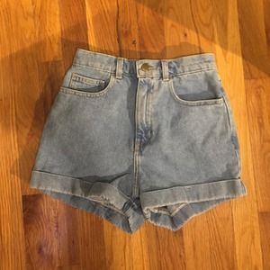 American Apparel high waisted shorts