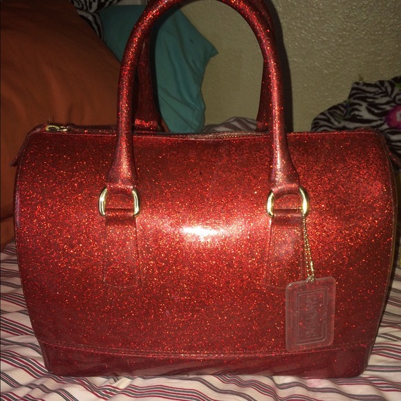 Limited Editon Red Furla Candy Bag