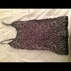 Nylon Spaghetti Strap Tank Top