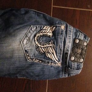 Miss me jeans. Bootcut. Lightly worn. size 27