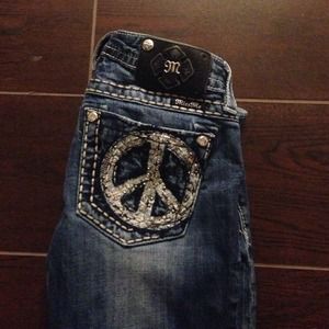Miss me jeans. Dark wash. size 27
