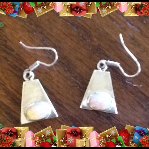 Sterling Silver & Opal Triplet .950 SS stamp