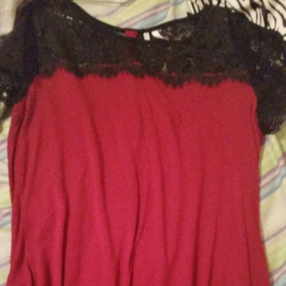 Lace dress shirt