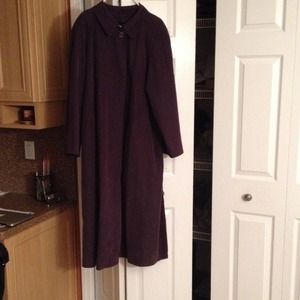 Women's Raincoat with Wool zip out lining