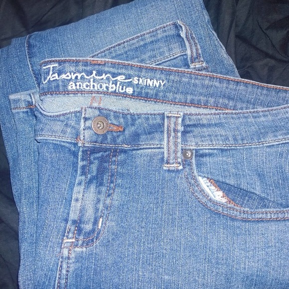 Jasmine Skinny Anchor Blue jeans