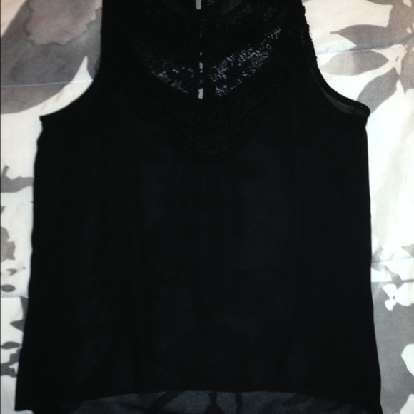 Chloe k. Hi low flowy tank.