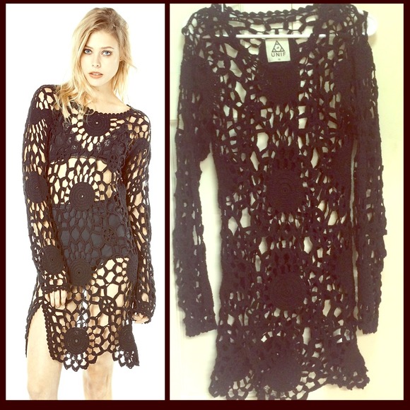 UNIF Astra Dress In Black XS! NWOT!