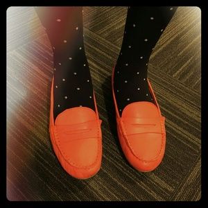 Orange Leather GAP Loafer
