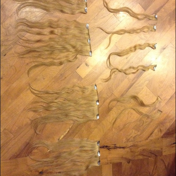 Extension real human hair.