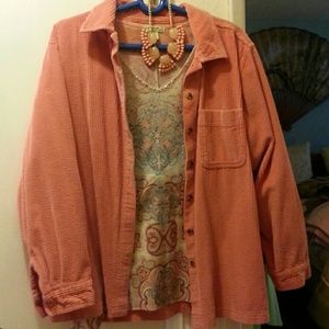 Plush Courderoy BIG Shirt