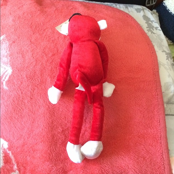 Red Monkey Plush Doll - Picture 3 of 4