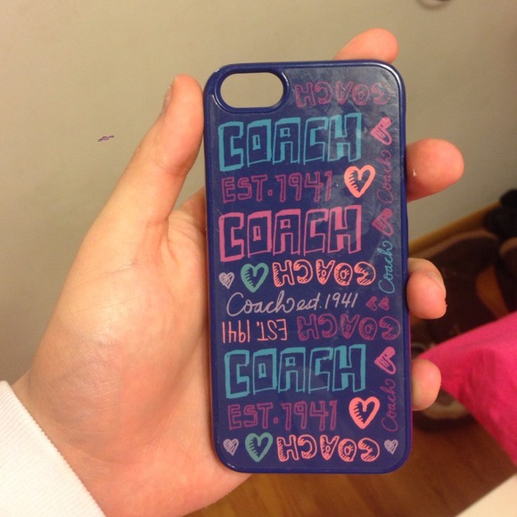 coach iphone 5 case - Picture 1 of 1