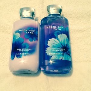 Bath & Body lotion and body wash