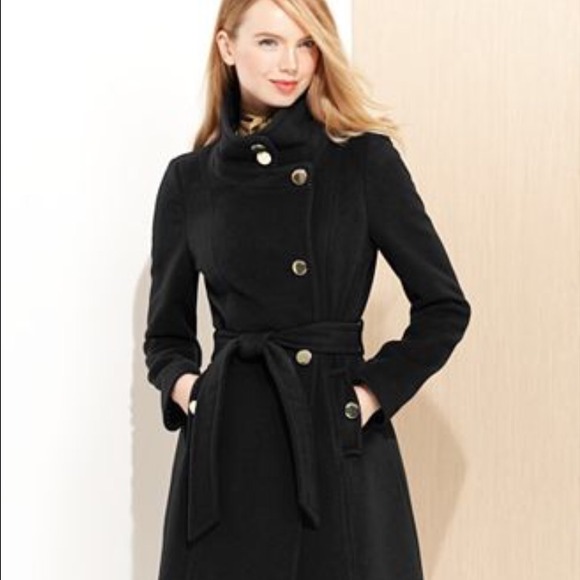 Tahari Italian wool coat.