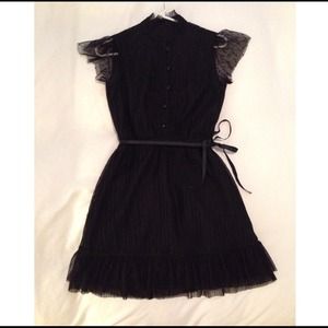 Anna Sui for Target Black Holiday Dress