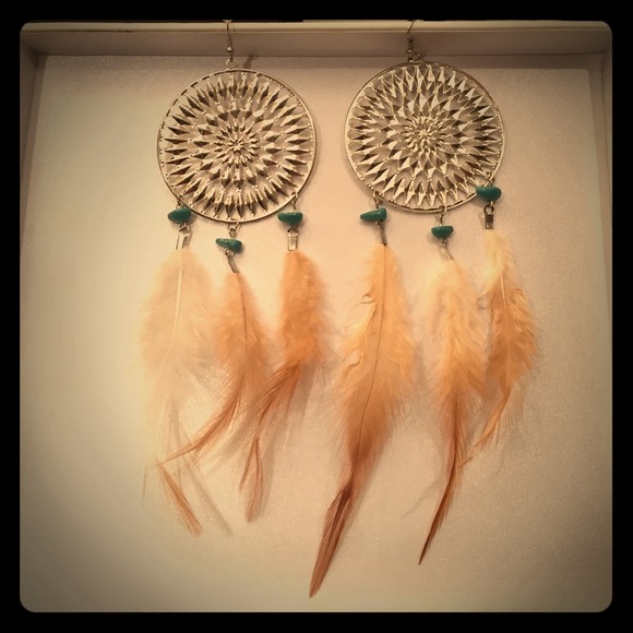 ☀️Vintage Boho Feather Earrings☀️