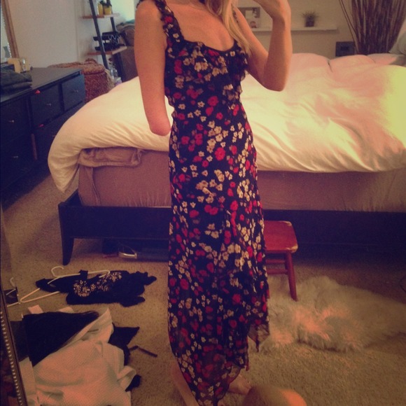 Vintage Floral Parsian Dress