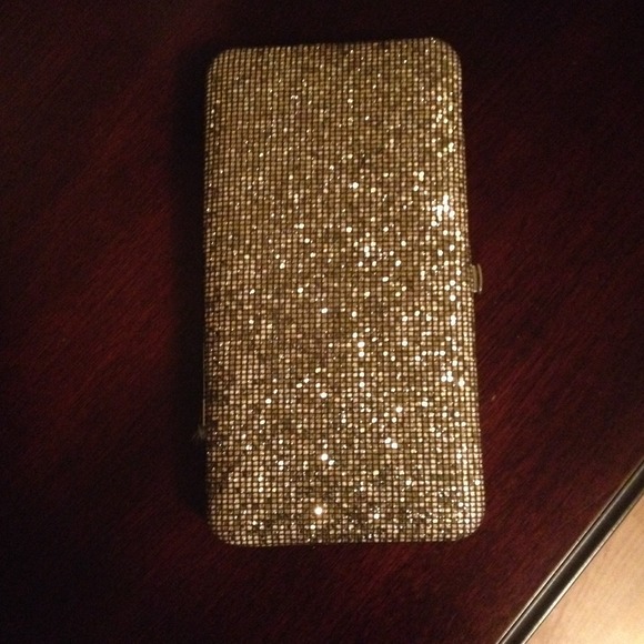 Gold Sparkly Wallet