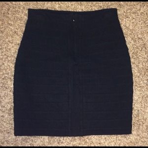 Black skirt