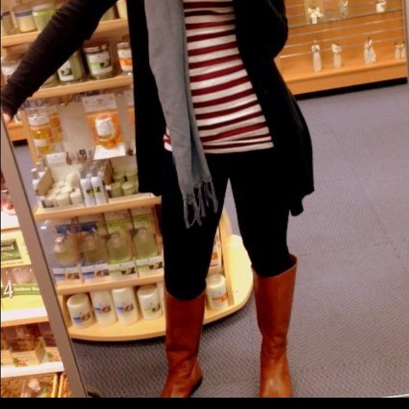 Corso Como tan leather riding boots