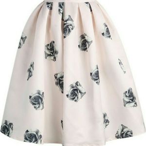 TRADE - Floral Midi Skirt