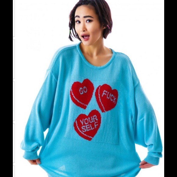 United Couture "Go F@@K YOURSELF" sweater