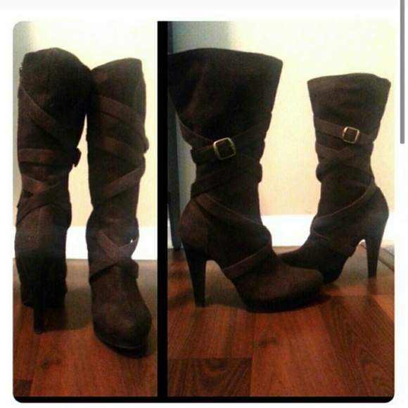 Two sets of boots