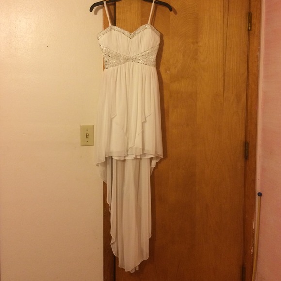 High- low homecoming dress