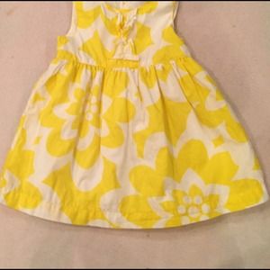 Yellow and White dress