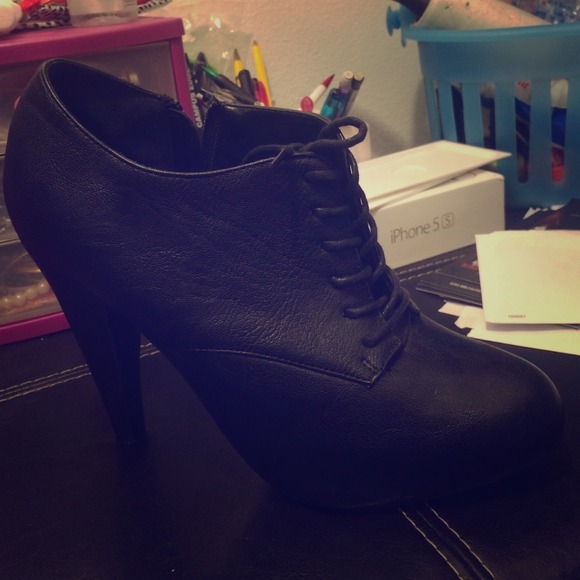 Black heels