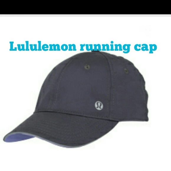 Black Lululemon running baseball hat