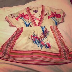 Yumi Kim 100% silk blouse