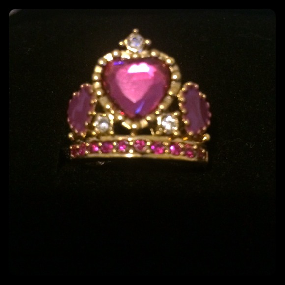 Betsey Johnson Princess Ring