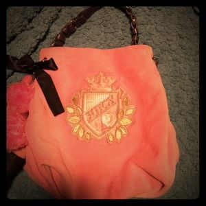 Little Girls JC Velour pink bag!