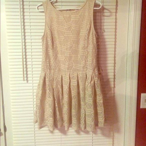 Classy cream dress