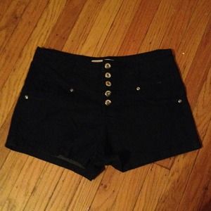 Dark blue jean shorts