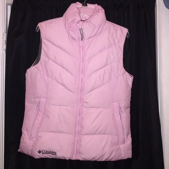 pink winter vest